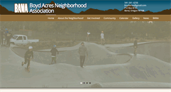 Desktop Screenshot of boydacresneighborhood.com